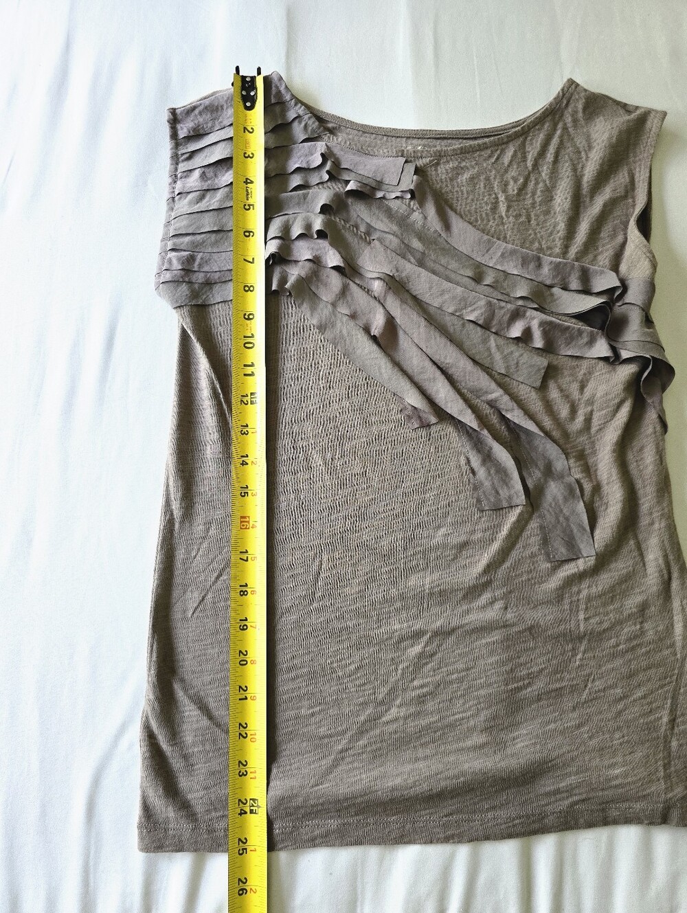 Loft Ruffle Tank Size Medium - Picture 4 of 8